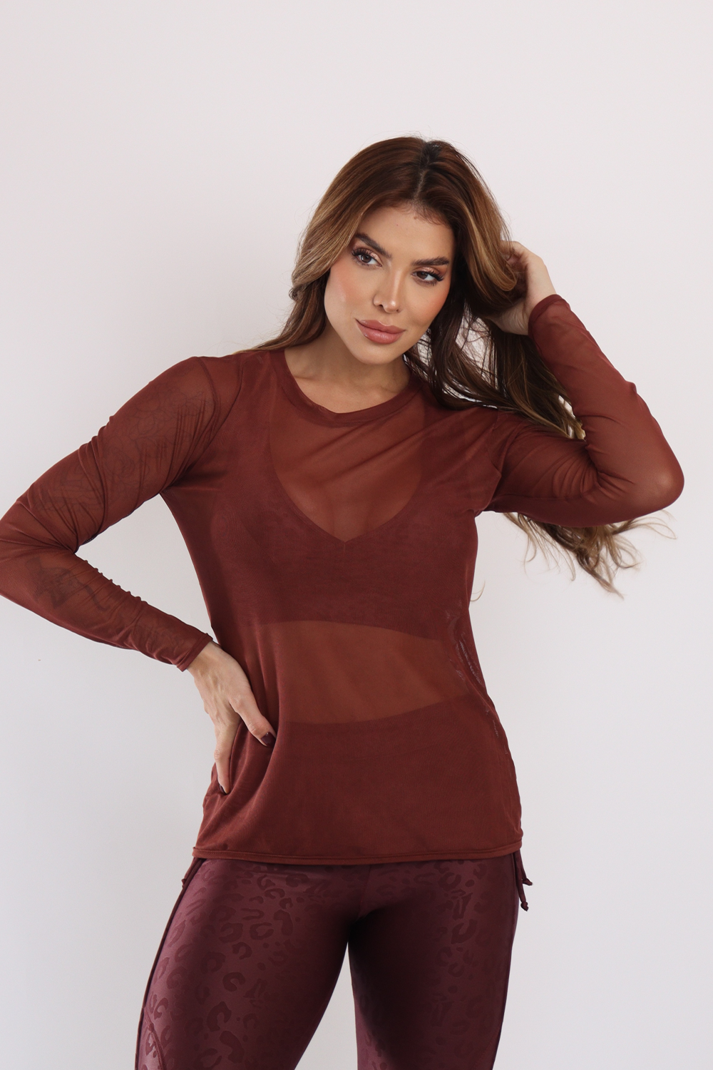 Blusa Sheer Motion