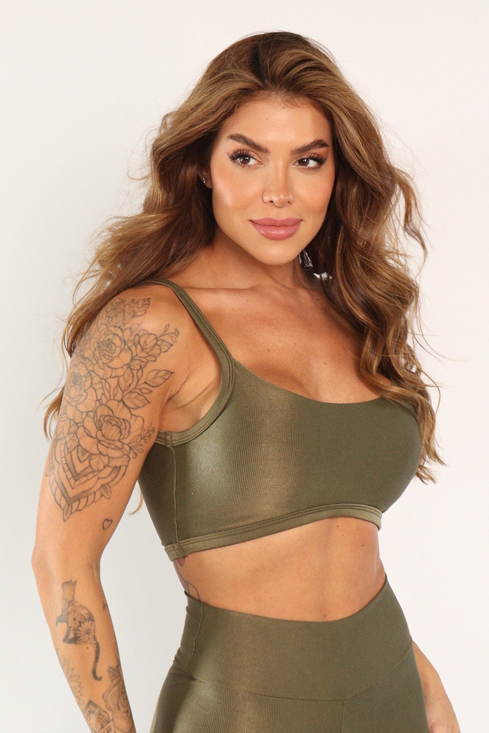 Top Cropped Glossy
