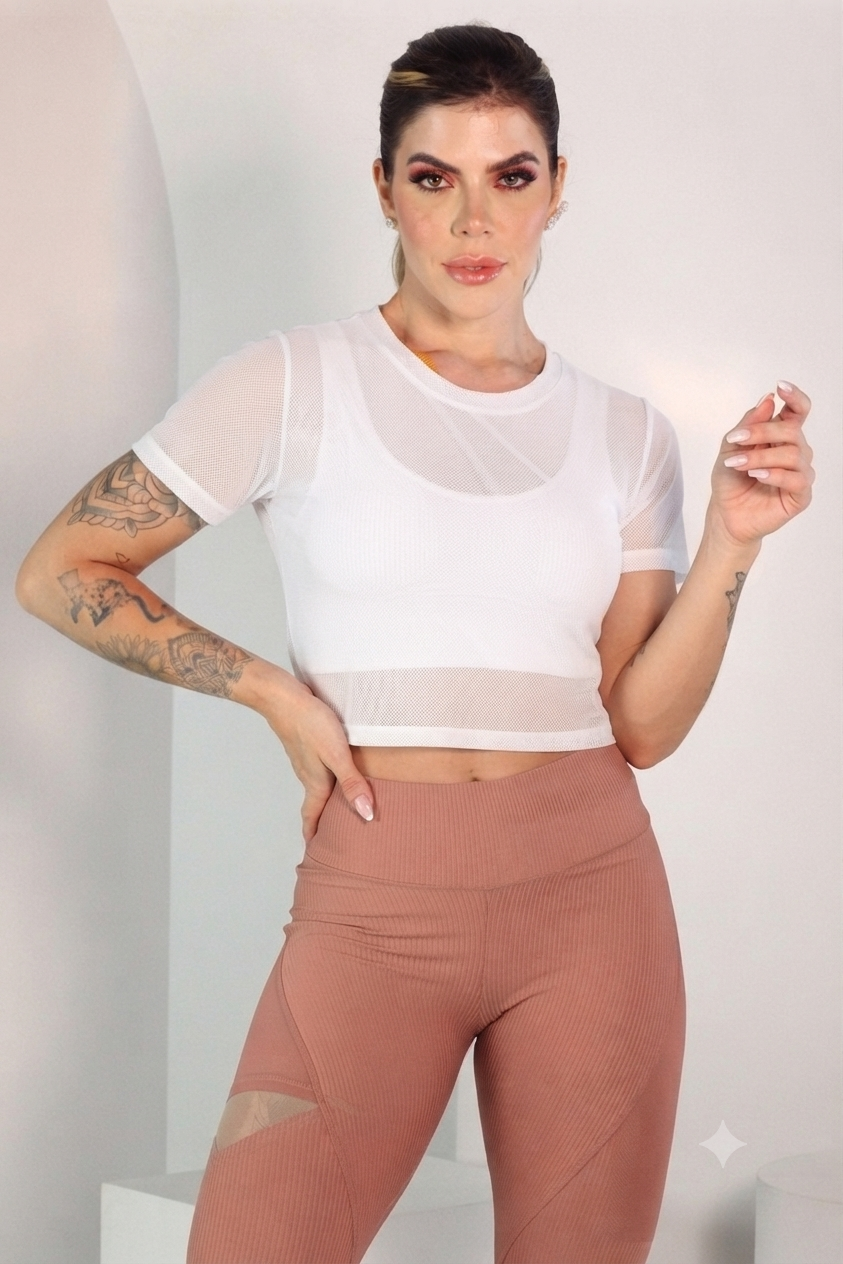 Cropped Breeze Mesh