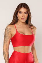 Top Glow Satin